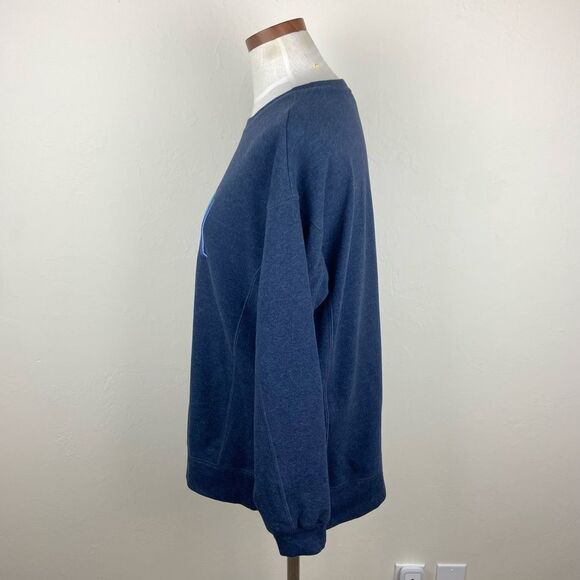 Wildfox ‘Social’ Statement Crewneck Sweatshirt - Navy - Picture 5 of 7